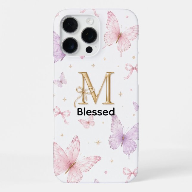 Coque iPhone 16 Pro Max Butterfly Dream (Verso)