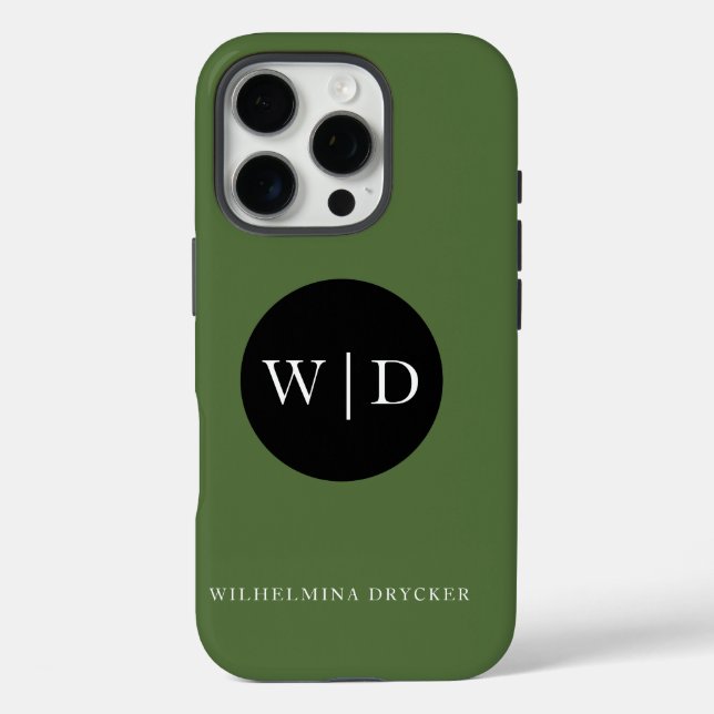 Coque iPhone 16 Pro personnalisé avec votre nom (Verso)