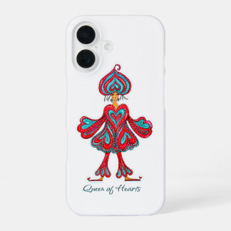 Coque iPhone 16 Reine de Cœur