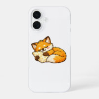 Renard Mignon Endormi au Chaud