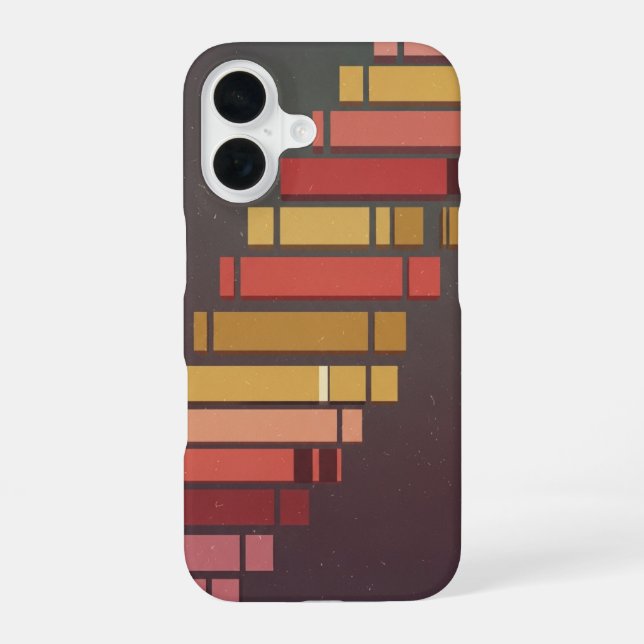 Coque iPhone 16 Retro Countdown Bars (Verso)