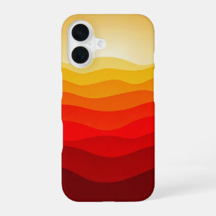 Coque iPhone 16 Rétro Horizon Apple