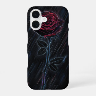 Coque iPhone 16 Rose Lumineuse