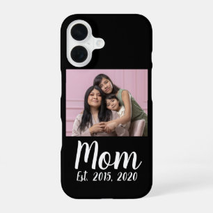 Coque iPhone 16 Scénario établi pour maman noire
