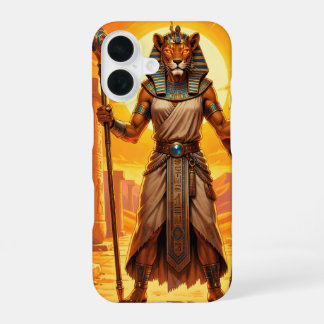 Coque iPhone 16 Sekhmet – Löwenköpfige Kriegsgöttin