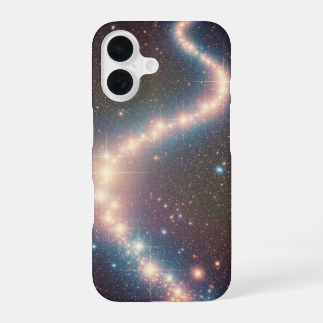 Coque iPhone 16 Sentier Galactique Vintage (Verso)