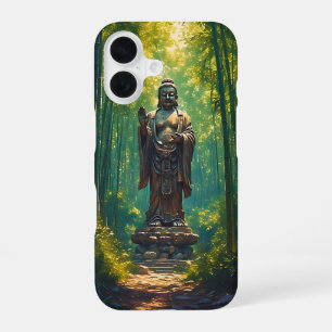 Coque iPhone 16 Shinrin no Hotoke (Bouddha de la forêt)