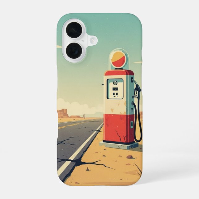 Coque iPhone 16 Single Pump Stop (Verso)