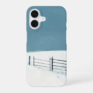 Coque iPhone 16 Snowfield Geometry
