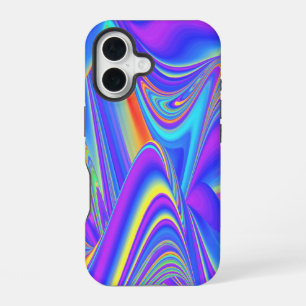 Coque iPhone 16 Spirit of Summer Breeze, Rainbowart Abstrait 3D