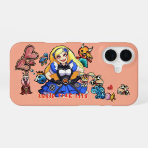 Coque iPhone 16 Squid Fear City ALICE EDITION