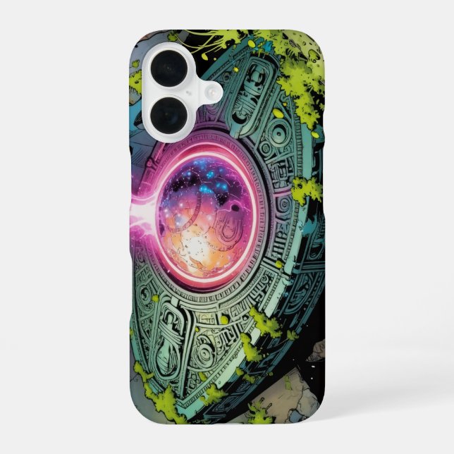 Coque iPhone 16 Sternenpfad – Reise durch das Universum¹ becomes C (Verso)