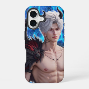 Coque iPhone 16 Sylus Dark Angel, Amour et Deepspace Inspiré