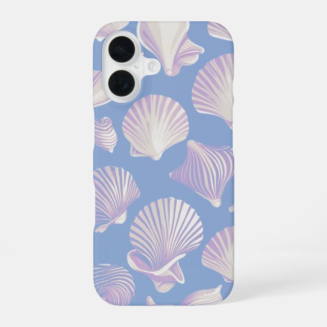 Coque iPhone 16 Symphonie Seashell (Verso)