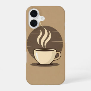 Coque iPhone 16 Tasse à espresso vintage