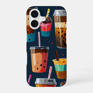 COQUE iPhone 16 TASSES DE CAFÉ GLACÉ