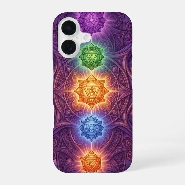 Coque iPhone 16 The 7 Chakras´5 (Verso)