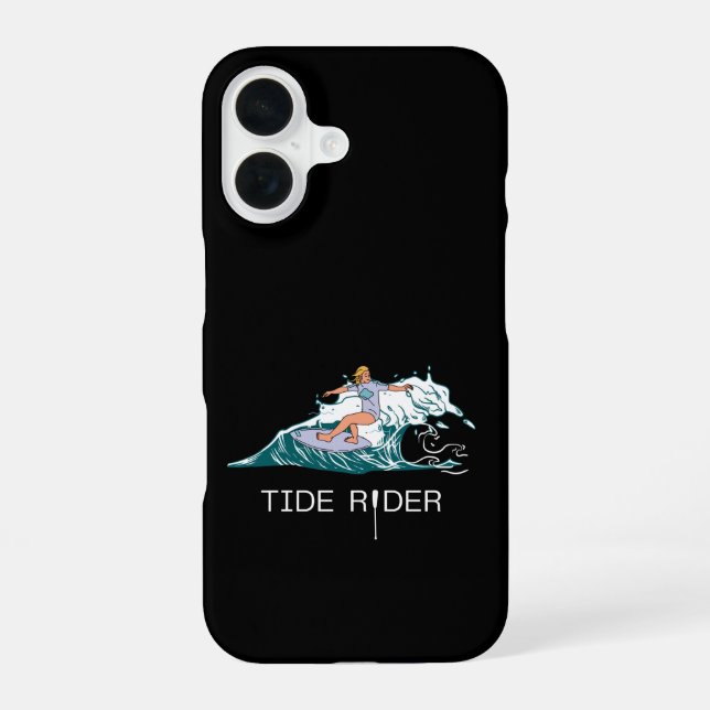 Coque iPhone 16 Tide Rider (Verso)
