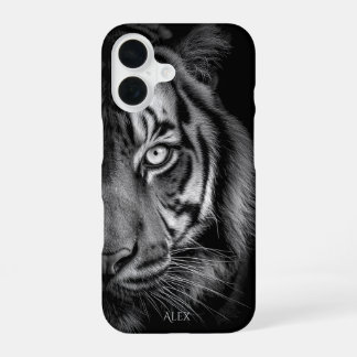 Coque iPhone 16 Tiger Phone Case – Customizable