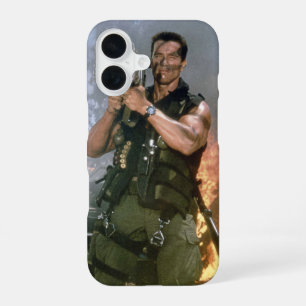 Coque iPhone 16 Tir de fusée Arnold Schwarzeneger