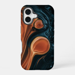 Coque iPhone 16 Tourbillon Abstrait