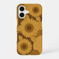 Trio de tournesols vintage