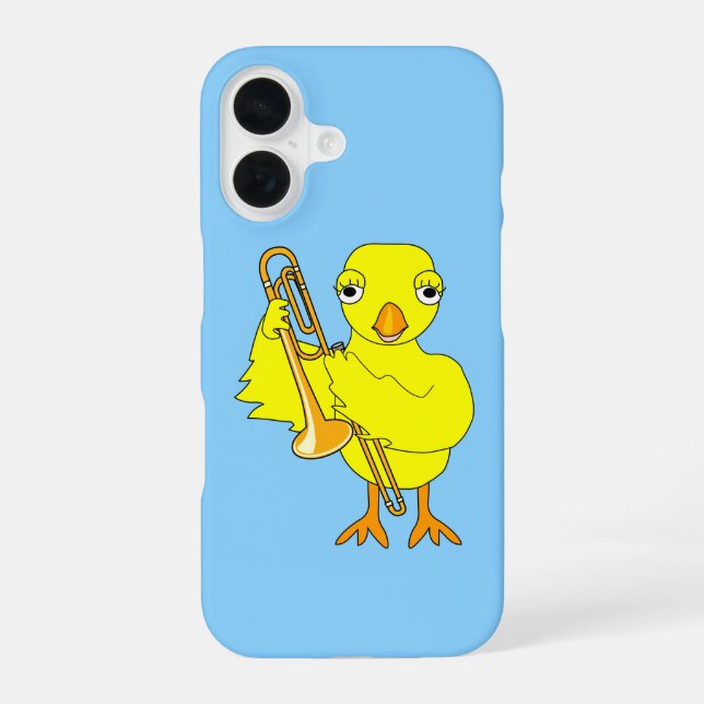 Coque iPhone 16 Trombone (Verso)