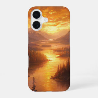 Coque iPhone 16 Twighlight River
