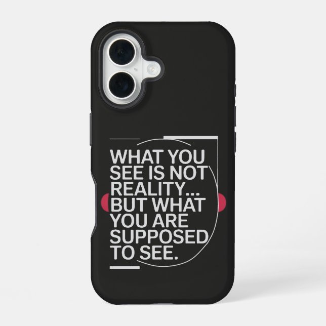 Coque iPhone 16 Vérité telle que conçue pour vous (Verso)