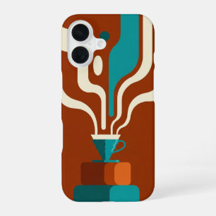 Coque iPhone 16 Versage de Café V60 Vintage