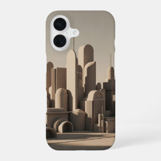 Coque iPhone 16 Vintage Rounded City