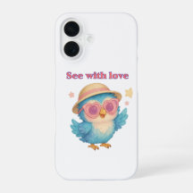 Voir avec l'amour - Coque de l'iPhone 16 pour rapp