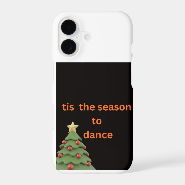 Coque iPhone 17 ajustée 'C'est la saison festive'  (Verso)