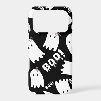 Coque iPhone 17 Pro Motif Nœuds Fantômes Mignons É