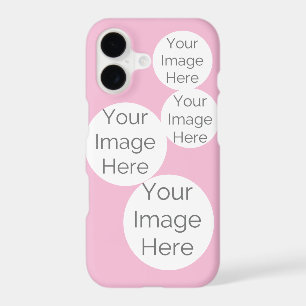 coque iPhone 17 rose personnalisée 4 photos 