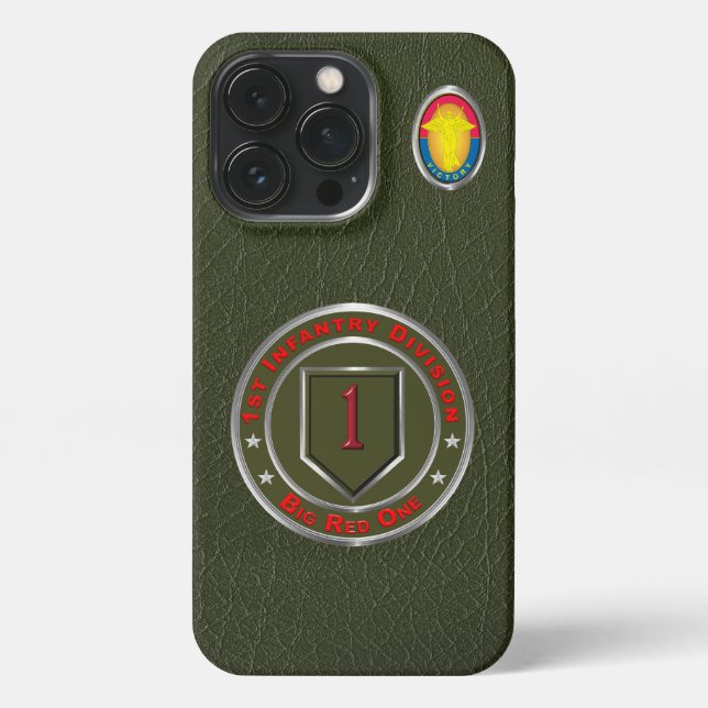 Coque iPhone 1re division d'infanterie (Verso)