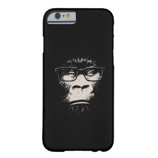 Coque iPhone 6 Barely There Gorille Hipster Avec Verre