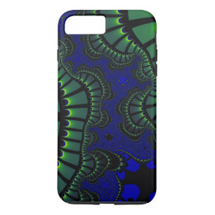 Coque iPhone 7 Plus Carte Green Blue Remix iPhone 8/7 Plus Coque