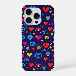 8-Bit Retro Gaming Pixel Pattern Phone Case