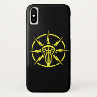 Coque iphone à bascule de crosse de foudre