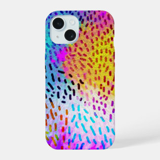 Coque iPhone à impression animale Splash Colorée