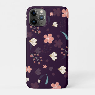 Coque iphone à motif floral