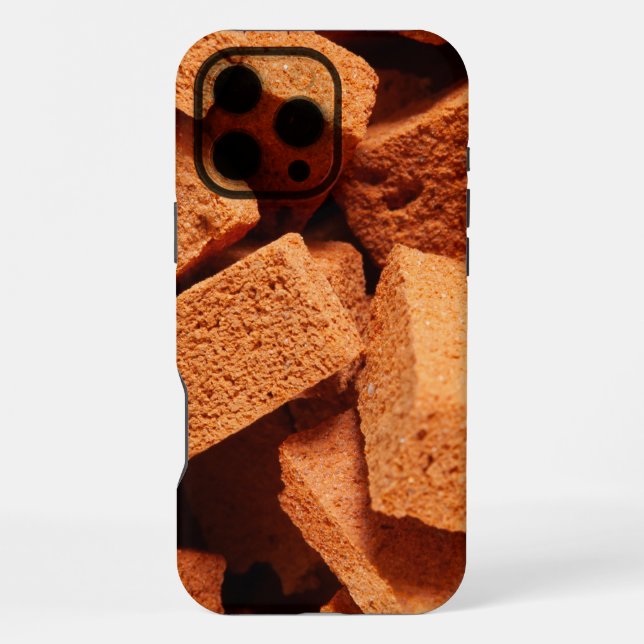 Coque iPhone A pile of bricks construction (Verso)
