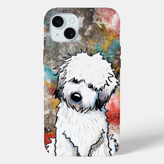 Coque iphone à roues réfléchi (Verso)