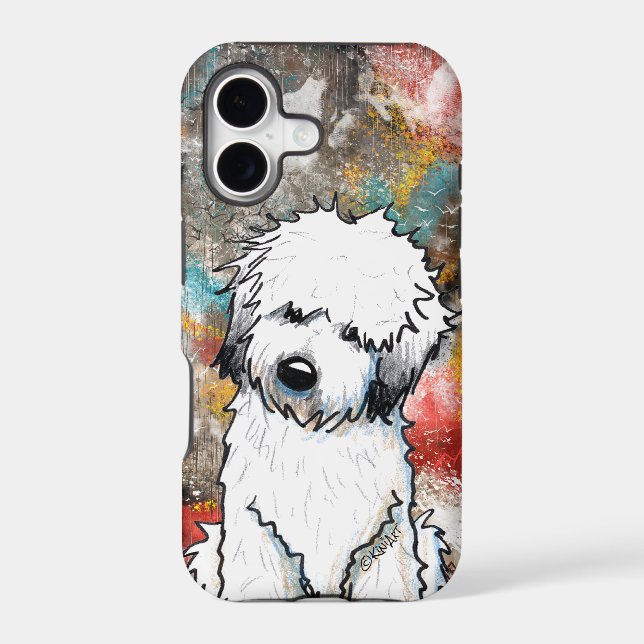 Coque iphone à roues réfléchi (Verso)