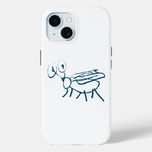 coque iphone à vol (Verso)