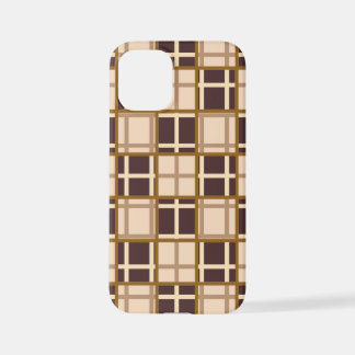 Coque iPhone 12 Mini Abstract Shades of Brown iPhone 12 Mini Case