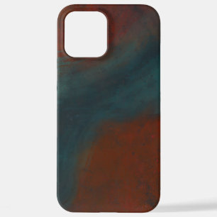 Coque iPhone 12 Pro Max Abstrait 1 : rouges et bleus