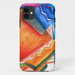 Coque iphone abstrait d'amusement d'hiver