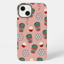 Aesthetic Christmas Mistletoe Coffee